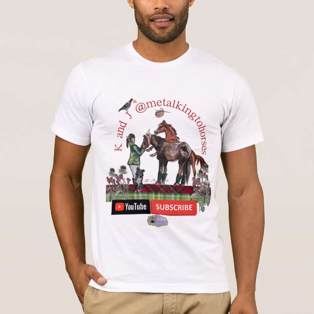 T-shirt ma chemise à tube (Devant)