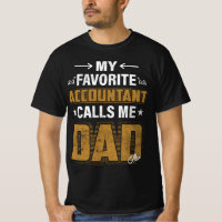Ma chemise comptable préférée avec nom customisé