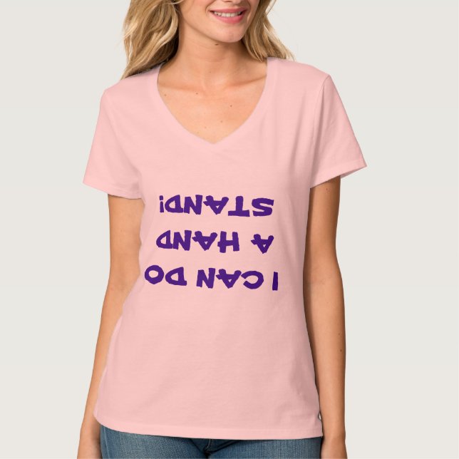 T-shirt Ma chemise d'appui renversé (Devant)