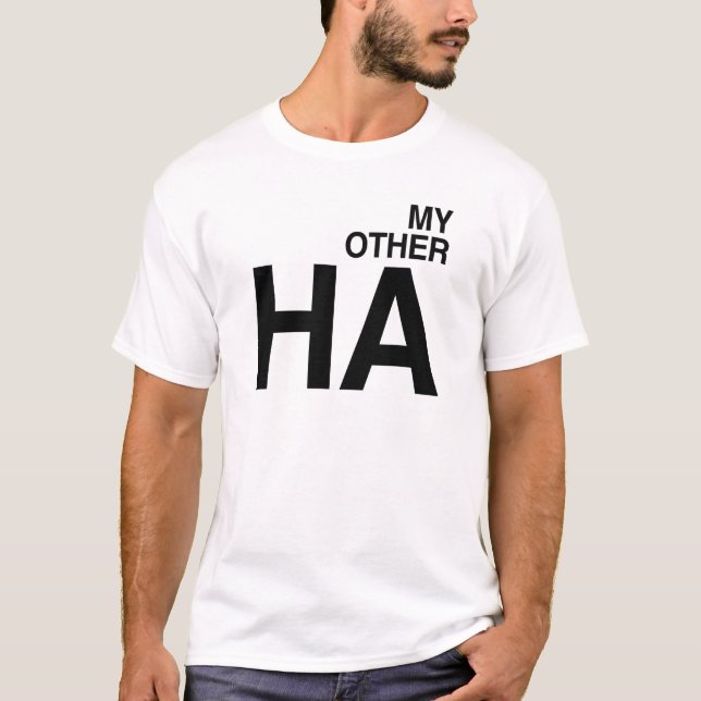 T-SHIRT MA CHEMISE D'AUTRE MOITIÉ LAISSÉE - .PNG (Devant)