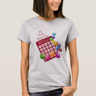 T-shirt Ma chemise de bingo chanceuse