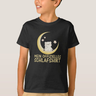 T-shirt Ma chemise de sommeil officielle Ours polaire Somm