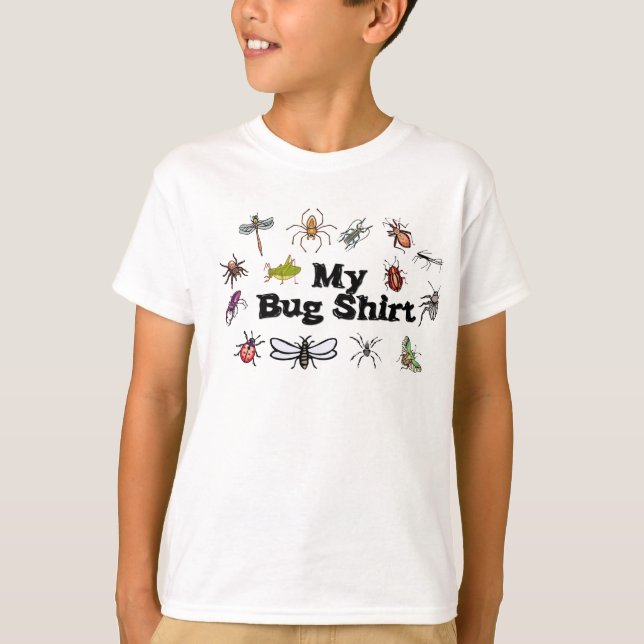 T-shirt Ma chemise d'insecte (Devant)