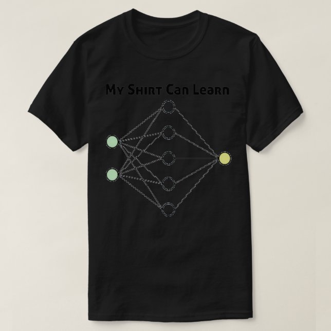 T-shirt Ma chemise peut apprendre 1 (Design devant)