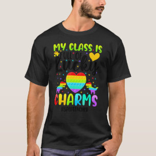 T-shirt Ma Classe Est Pleine De Charmes Chanceux Enseignan