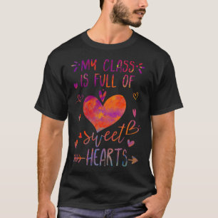 T-shirt ma classe est pleine d'institutrice amoureuse