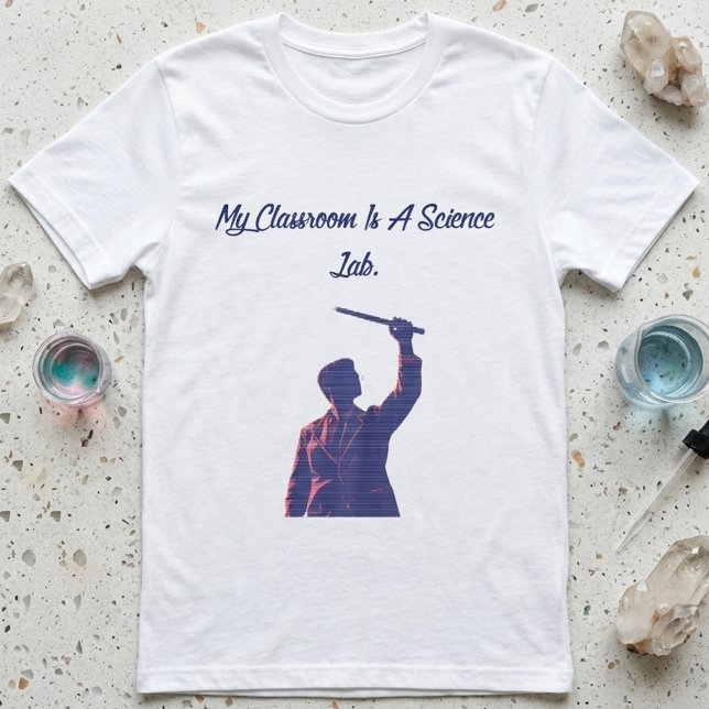 T-shirt Ma classe est un laboratoire de sciences conceptio (Créateur téléchargé)