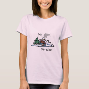 T-shirt Ma conception de cabine de paradis