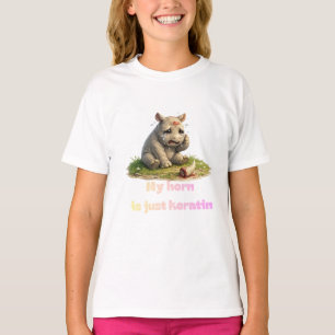 T-shirt Ma Corne N'est Que De La Kératine – Rhinocéros À C