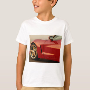 T-shirt Ma Corvette rouge