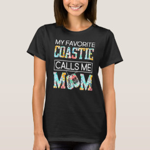 T-shirt Ma côte préférée m'appelle Maman Mignonne Fête des