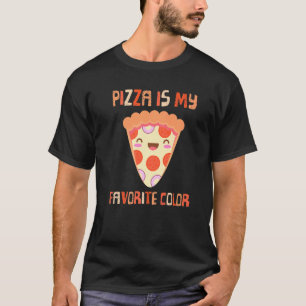 T-shirt Ma Couleur Préférée Est Pizza Pepperoni Slice Doug