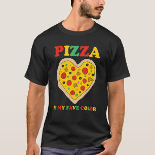 T-shirt Ma Couleur Préférée Est Pizza Pepperoni Slice Doug