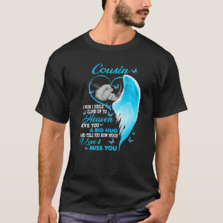 T-shirt Ma cousine, je voudrais pouvoir monter au ciel Amo