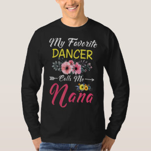 T-shirt Ma danseuse préférée m'appelle Nana Flowers Family