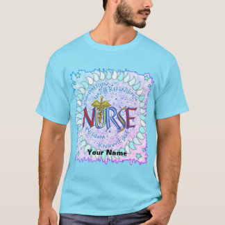 T-shirt Ma devise d'infirmière