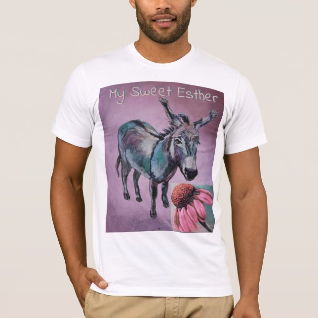T-shirt ma douce Esther (Devant)