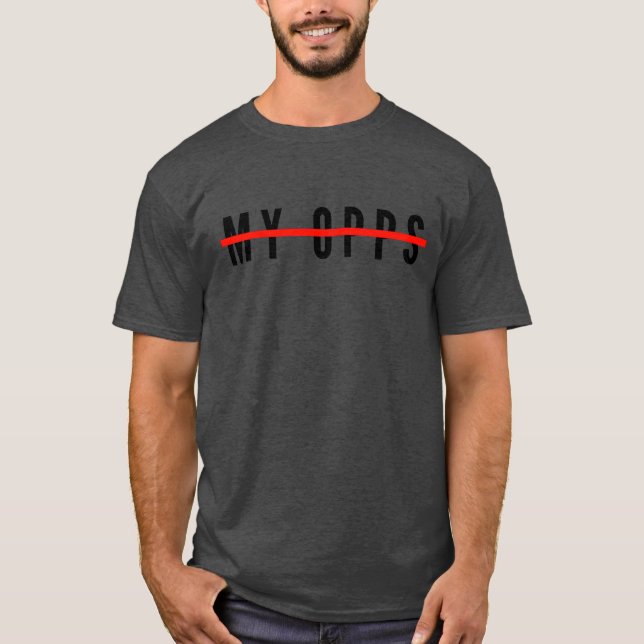 T-shirt Ma famille Opps (Devant)