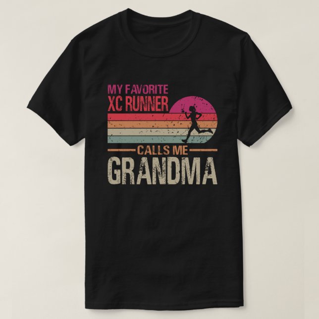 T-shirt Ma favorite Cross Country Runner (Design devant)