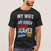 Ma Femme Est Cap Verdienne Cap Vert Heritage Flag 