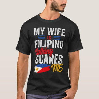 T-shirt Ma Femme Est Philippine Philippines Heritage Roots
