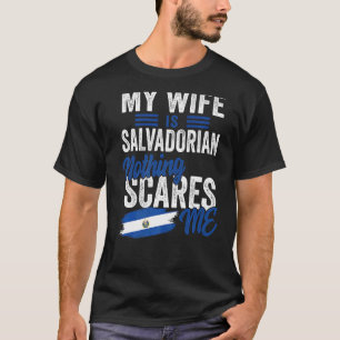 T-shirt Ma Femme Est Salvadorienne Salvador Heritage Roots