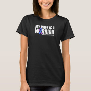 T-shirt Ma Femme Est Un Guerrier Des Académiciens De L'Art