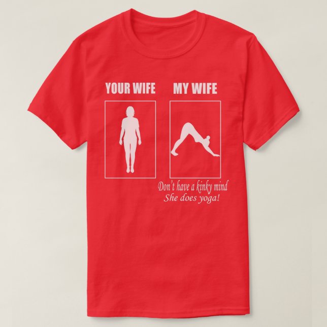 T-shirt Ma femme, ta femme  (Design devant)