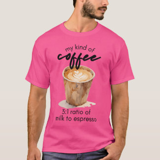 T-shirt ma fille à café préférée
