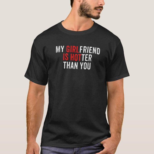 T-shirt Ma Fille Est Plus Hotter Que Toi (Devant)