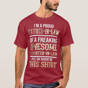 T-shirt Ma Fille Favorite En Droit M'A Donné Cette Chemis