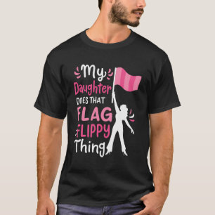 T-shirt Ma fille garde la couleur maman papa parents