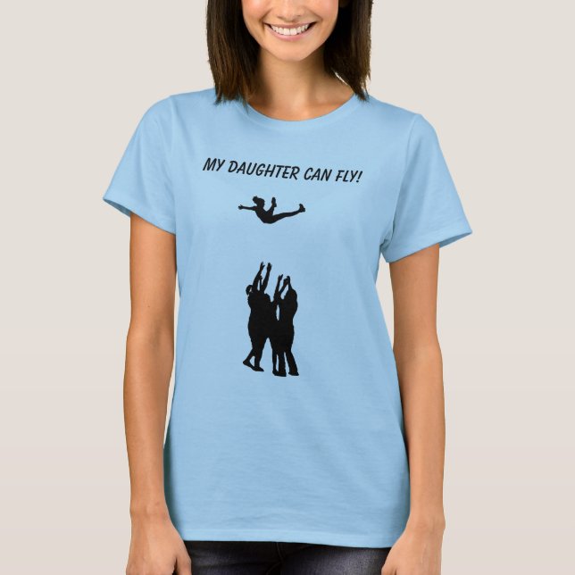 T-SHIRT MA FILLE PEUT VOLER ! (Devant)