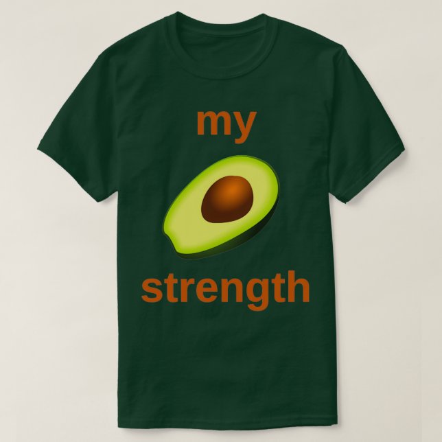 T-shirt ma force avocat (Design devant)
