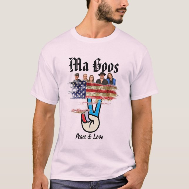 T-shirt Ma Goos Peace Tee (Devant)