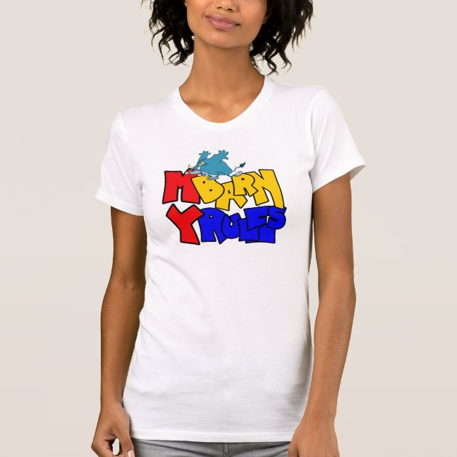 T-shirt Ma grange Mes règles Bull (Devant)