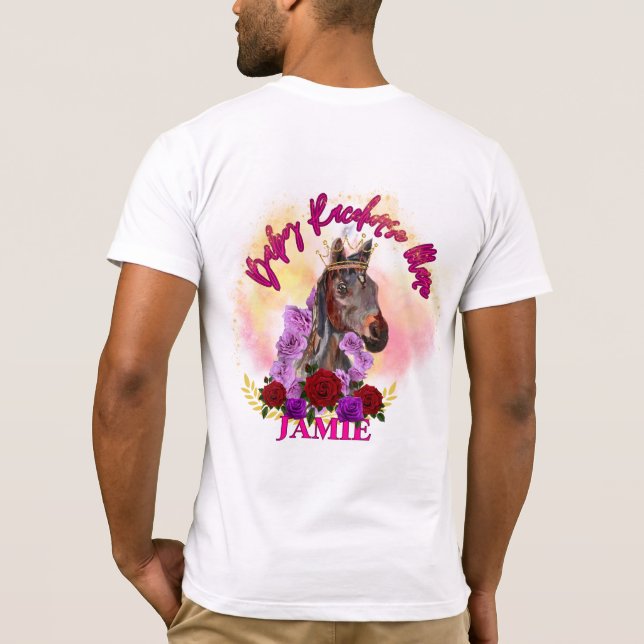 T-shirt ma jambe ne va pas comme ça (Dos)