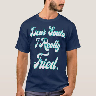 T-shirt Ma lettre à Père Noël Neon