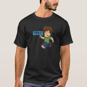 T-shirt Ma Libération De Stress Pour L'Exécution Stressée