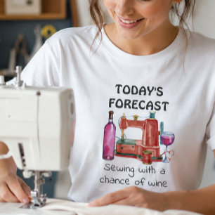 T-shirt Ma machine m'appelle et je dois coudre drôle
