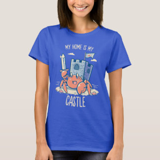 T-shirt Ma maison est mon château - bernard l'ermite