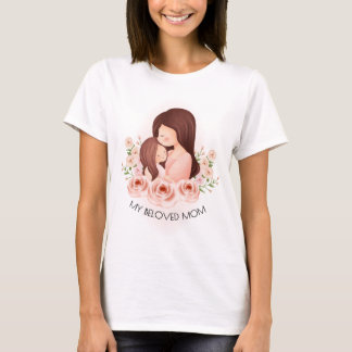 T-shirt Ma maman adorée