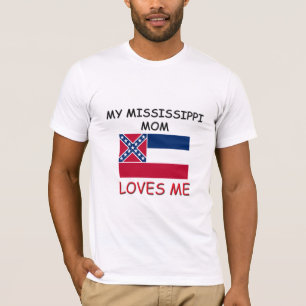 T-shirt Ma maman du Mississippi m'aime