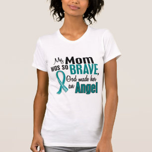 T-shirt Ma maman est un Cancer ovarien de l'ange 1