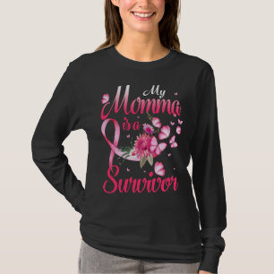 T-shirt Ma Maman Est Une Survivante Sensibilisation Au Can