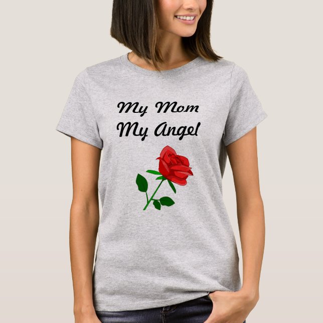 T-shirt Ma maman mon ange (Devant)