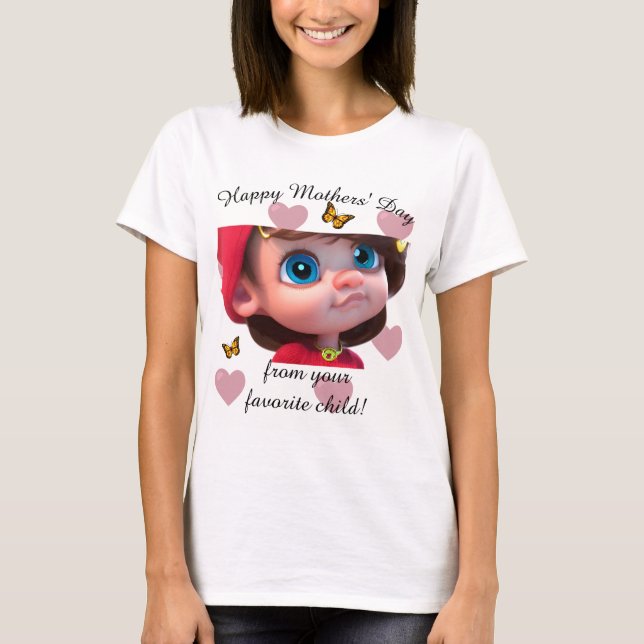 T-shirt Ma maman super Cool (Devant)