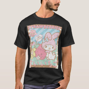 T-shirt Ma Melody Strawberry Picking Straberries Farm Swe