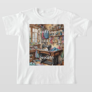 T-shirt Ma mère dit qu'elle est organisée