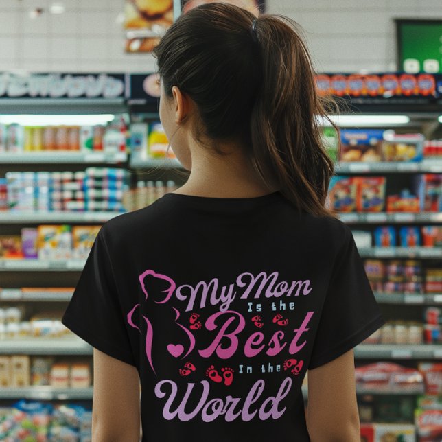 T-Shirt Ma Mère est la Meilleure Mère pour les Filles (Créateur téléchargé)